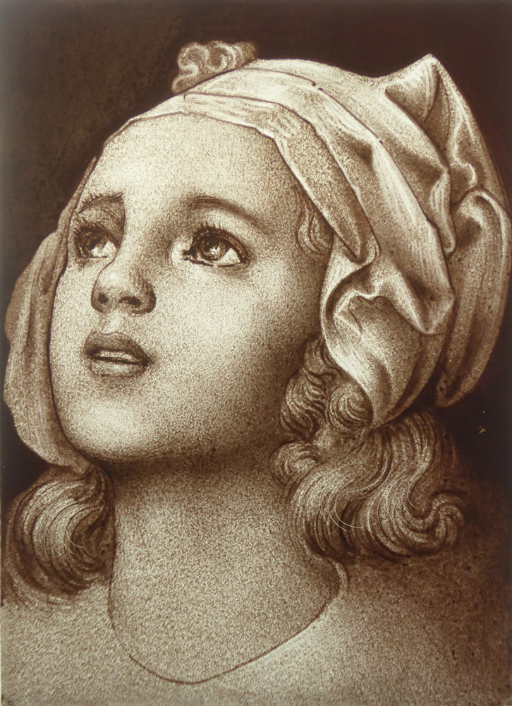 head of a child
